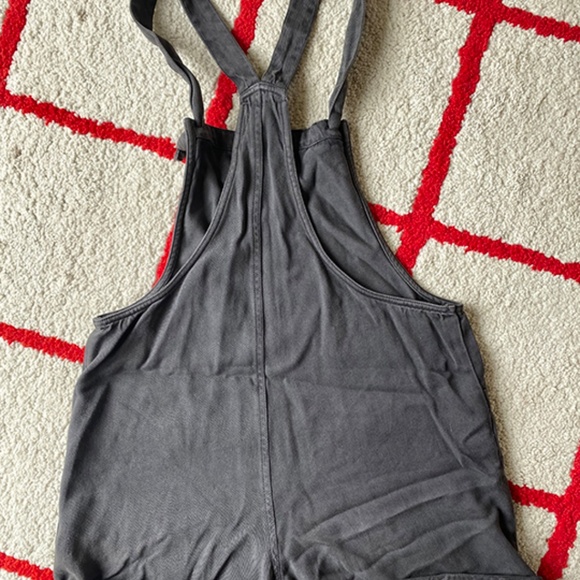 Lucky Brand Square Neck Romper Black XS - Picture 5 of 5